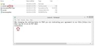 The EULA.txt file must be verified to true
